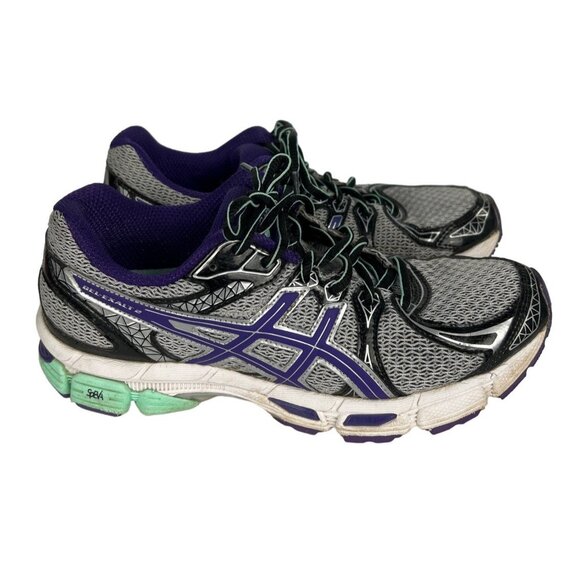 Women’s ASICS Gel-Exalt 2 Running Purple Teal size 7 - Picture 4 of 11